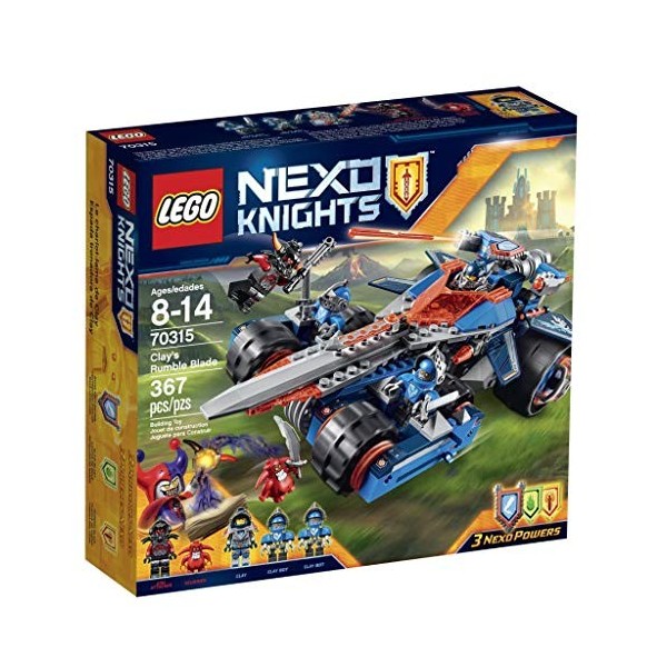 Lépée rugissante de Clay-70315-LEGO Nexoknights