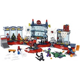 LEGO Marvel Spider-Man Attack on The Spider Lair 76175 Cool Building Toy, Featuring The Spider-Man Headquarters. Includes Spi