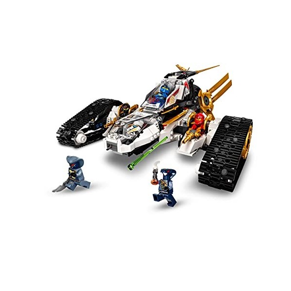 LEGO 71739 Ninjago Le Tout-Terrain ultrasonique - Jouet Moto, Jeu de Construction pour Enfants avec Mini Figurine Ninja Zane