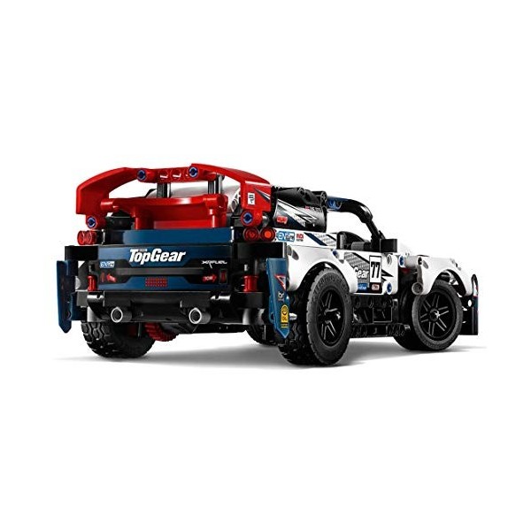 LEGO 42109 Technic La Voiture de Rallye contrôlée, Kit de Construction, Maquette Télécommandée, Jouet pour Enfant de 9 Ans +