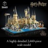 LEGO Harry Potter - Château et terrains de Poudlard - 76419 - Idée cadeau pour adultes - Modèle de présentation à construire 