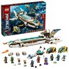 LEGO 71756 Ninjago L’Hydro Bounty: sous-Marin avec Mini Figurines Kai et NYA, Aventure sous-Marine Ninja pour Enfants de 9 An