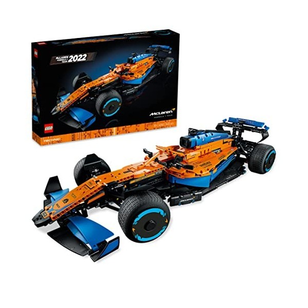 LEGO 42141 Technic La Voiture De Course McLaren Formula 1 2022: Modèle Réduit de Voiture de F1, Kit de Construction pour Adul