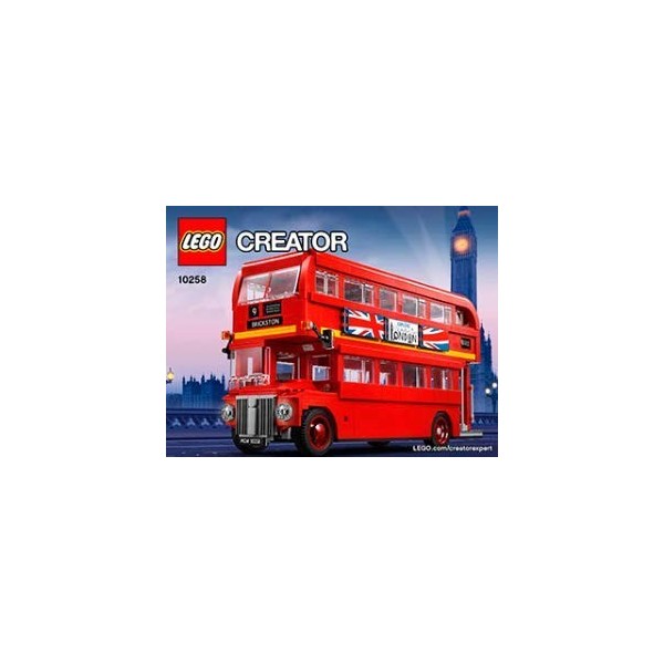 LEGO Creator London Bus 10258 – Limited Edition – 1686 pièces