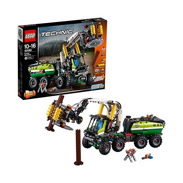 LEGO®-Technic Le camion forestier Jeu Garçon et Fille 10 Ans et Plus, Jeu de Construction, 1003 Pièces 42080
