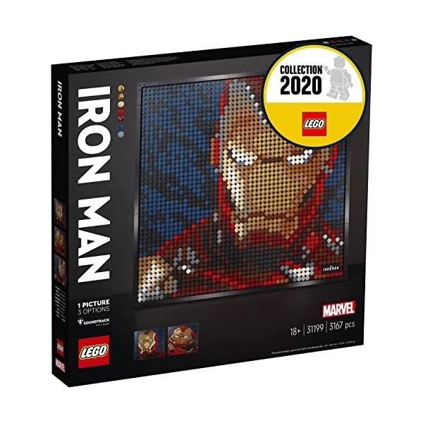 LEGO 31199 Art Iron Man de Marvel Studios