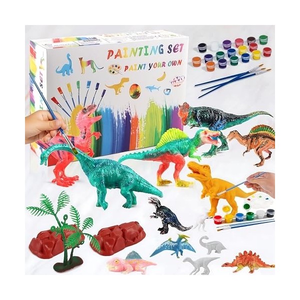 Oderra Voiture Dinosaure Jouet, 12 Packs pour Cadeau Enfants Fille