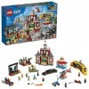 LEGO City Main Square 60271 Set, Cool Building Toy for Kids, New 2021 1,517 Pieces 