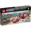 LEGO 75889 Speed Champions Le stand Ferrari