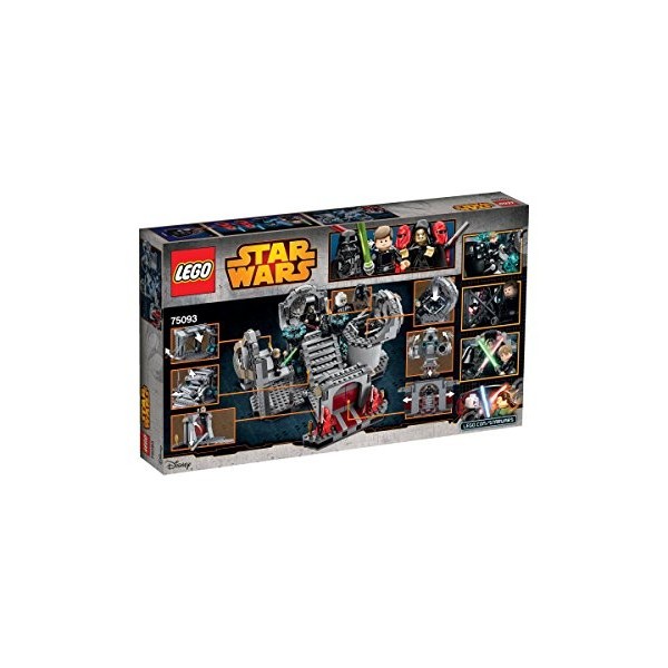 Lego Star Wars - 75093 - Jeu De Construction - Le Duel Final De Létoile De La Mort
