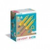 Makedo Invent | Kit d’Outils pour Construction en Carton Recyclé 360 Pièces - Jouet dapprentissage STEM + Steam Éducatif e