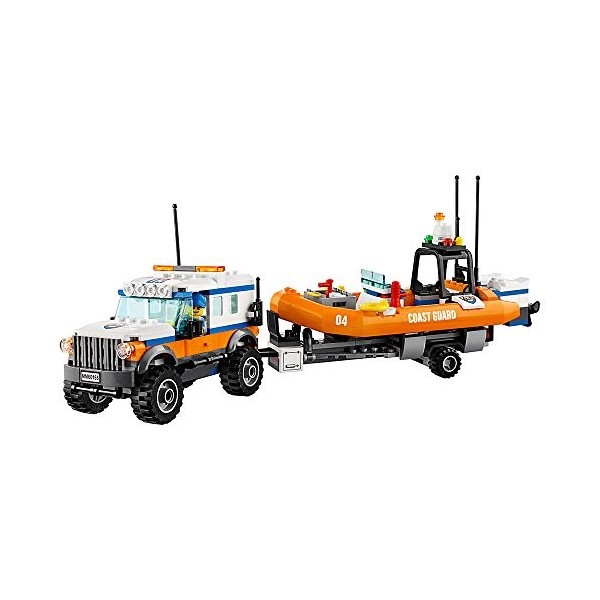 LEGO City Coast Guard 4 x 4 Response Unit 60165 Building Kit 347 Piece 