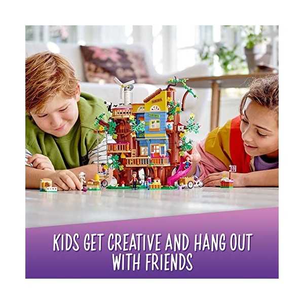 LEGO Friends Friendship Tree House 41703 Building Kit. Fun Birthday Gift Idea for Kids Aged 8+ Who Care About The Environment