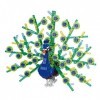 nanoblock NBM023 Peacock Toy, Multi