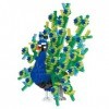 nanoblock NBM023 Peacock Toy, Multi