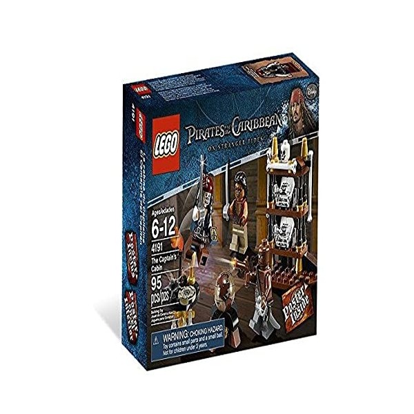 LEGO PIRATES OF THE CARIBBEAN THE CAPTAINS CABIN - 4191