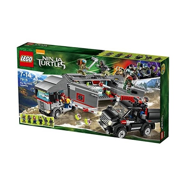 Lego Teenage Mutant Ninja Turtles - 79116 - Jeu De Construction - Lévasion en Camion