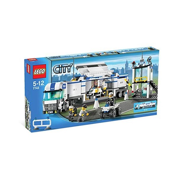 Lego - 7743 - City - Jeux de Construction - Le Camion de Police