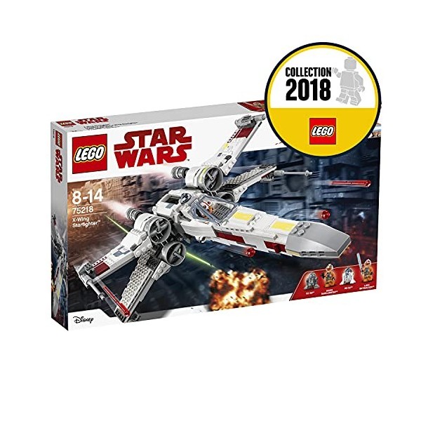 LEGO Star Wars - Chasseur stellaire X-Wing Starfighter - 75218 - Jeu de Construction