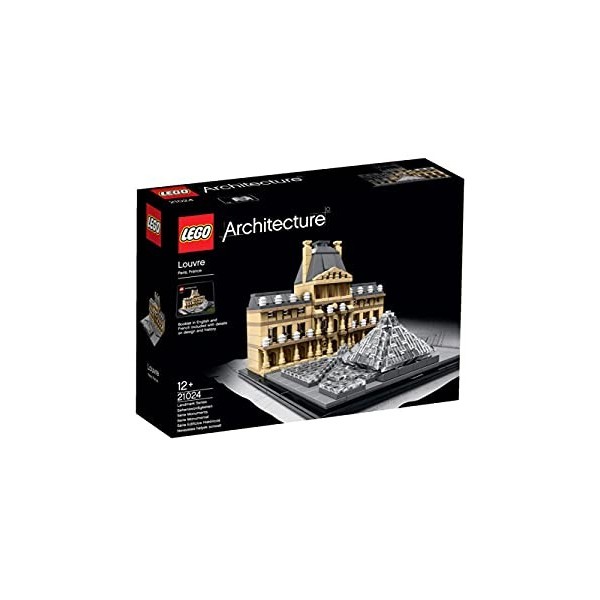 Lego Architecture - 21024 - Jeu De Construction - Le Louvre