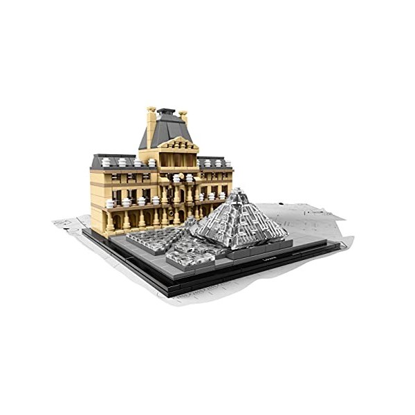 Lego Architecture - 21024 - Jeu De Construction - Le Louvre
