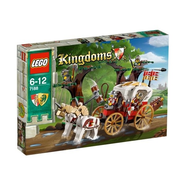 LEGO Kingdoms - 7188 - Jeu de Construction - LEmbuscade du Carrosse du Roi