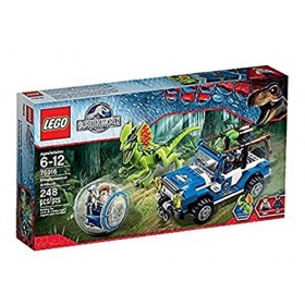 Lego Jurassic World - 75916 - Jeu De Construction - Lembuscade du Dilophosaure