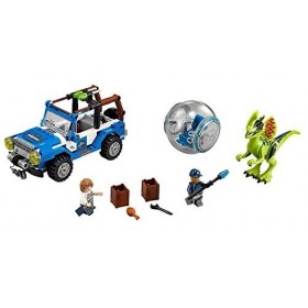 Lego Jurassic World - 75916 - Jeu De Construction - Lembuscade du Dilophosaure