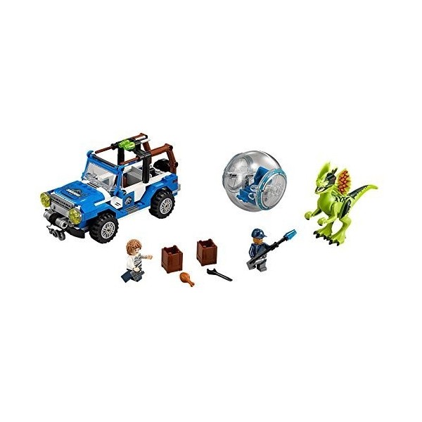 Lego Jurassic World - 75916 - Jeu De Construction - Lembuscade du Dilophosaure