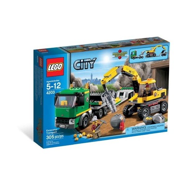 LEGO City - 4203 - Jeu de Construction - Le Transporteur