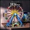 Mould King 11006 Grande roue télécommandée pour carnaval Ferris Wheel Blocs de construction avec éclairage et musique Grand p
