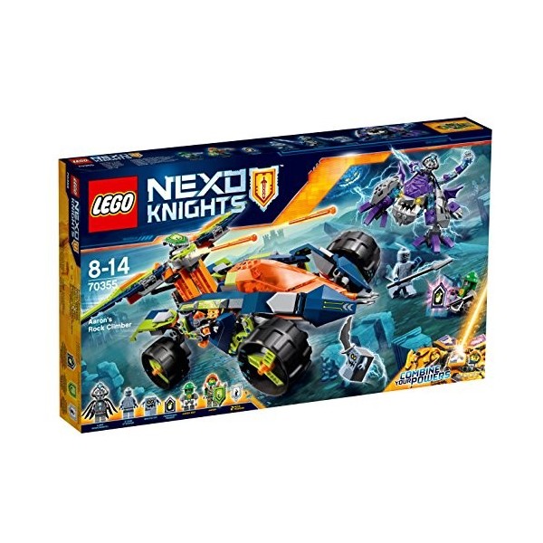 LEGO - 70355 - Nexo Knights - Jeu de Construction - Le turbo d’Aaron