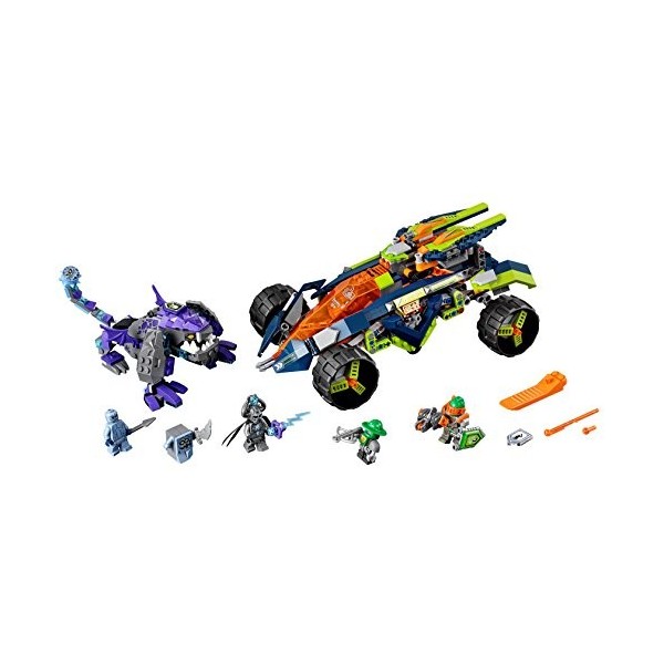 LEGO 70355 Nexo Knights Jeu de Construction Le turbo d Aaron