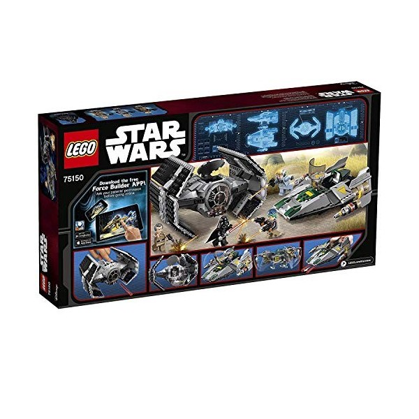 LEGO STAR WARS - 75150 - Le Tie Advanced De Dark Vador Contre La-Wing Starfighter