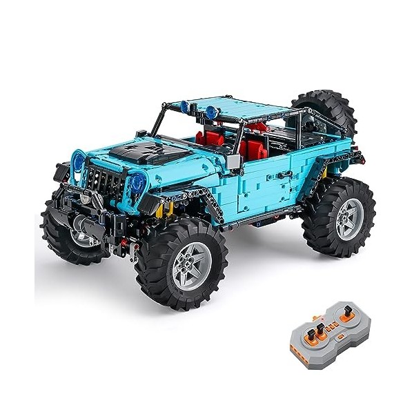 URGEAR Technic RC Modèle de Voiture à Échelle 1:8 2680pcs Blocs de Construction Véhicule SUV Tout-Terrain, Télécommandé Fonct