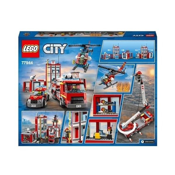 Lego 77944 City Centre de pompiers 908 pièces