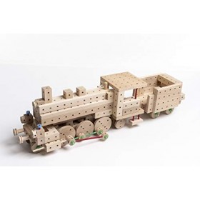 Matador-E717 Jeu de Construction, E717, Bois, Multicolore