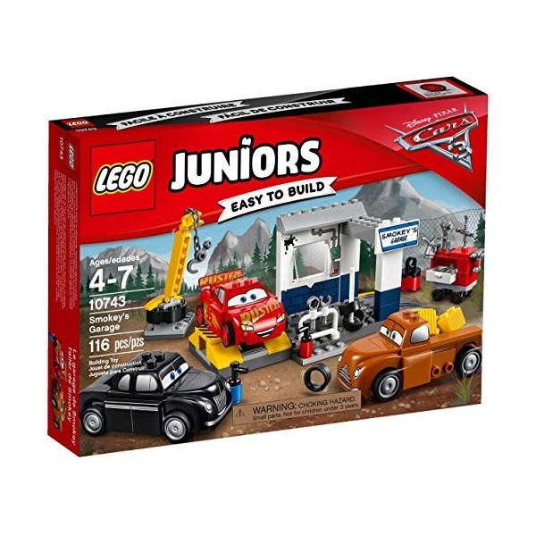 LEGO - 10743 - Jeu de Construction - Le Garage de Smokey