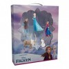 Bullyland 13413-Figurines de Jeu Set Anniversaire Princesse Elsa, Anna, Kristoff, Sven et Olaf de Walt Disney La Reine des Gl