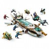 LEGO 71756 Ninjago L’Hydro Bounty sous-Marin avec Mini Figurines Kai et NYA, Jouet Ninja pour Enfants 9 Ans et Plus