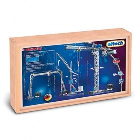 Eitech - C35 - Jeu de Construction - Grande Grue Coffret Bois