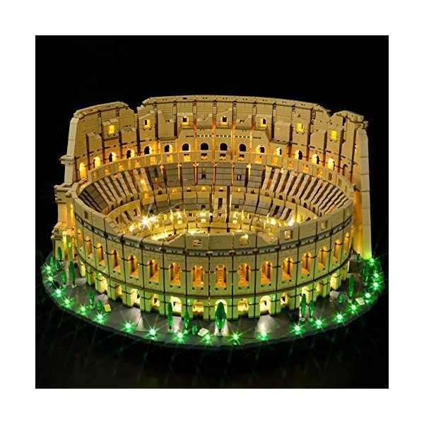 BRIKSMAX Kit d’éclairage à LED pour Creator Expert Colosseum - Compatible avec Lego 10276 Blocs de Construction Modèle- Pas i