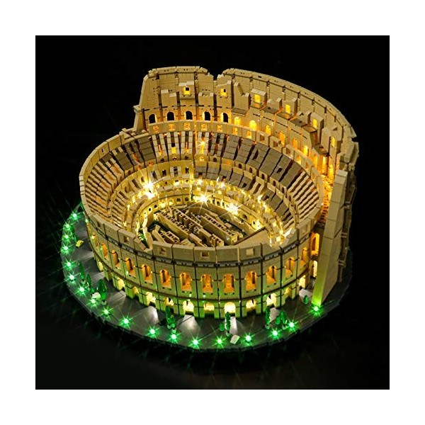 BRIKSMAX Kit d’éclairage à LED pour Creator Expert Colosseum - Compatible avec Lego 10276 Blocs de Construction Modèle- Pas i