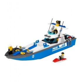 LEGO City - 7287 - Jeu de Construction - Le Bateau de Police