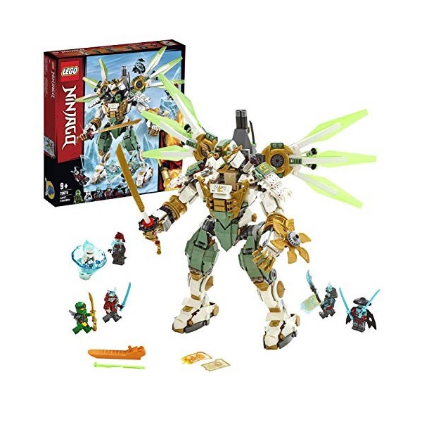 LEGO®-NINJAGO® Le robot Titan de Lloyd Jeu pour Enfant 9 Ans et Plus, Briques de Construction Garçon et Fille, 876 Pièces 706