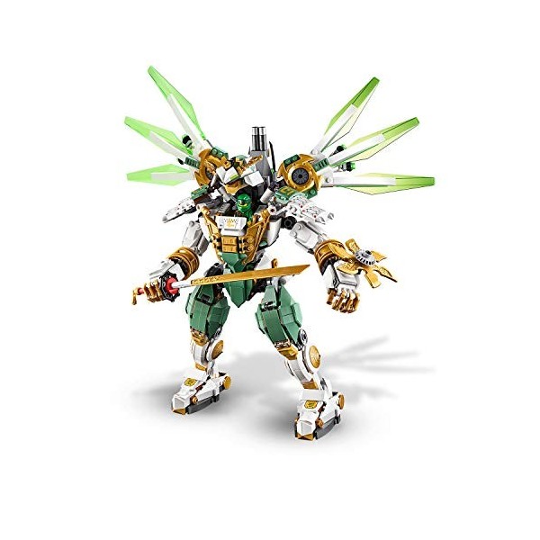 LEGO®-NINJAGO® Le robot Titan de Lloyd Jeu pour Enfant 9 Ans et Plus, Briques de Construction Garçon et Fille, 876 Pièces 706