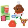 Hey Duggee Jeu de Cuisine Duggee avec Figurines de Jeu, Ensemble de Figurines de Jeu en déplacement, Toile de Fond en Carton 