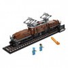 LEGO Crocodile Locomotive 10277 Building Kit. Recreate The Iconic Crocodile Locomotive with This Train Model. Makes a Great G