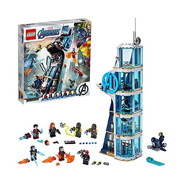 LEGO 76166 Super Heroes La Tour de Combat des Avengers V29