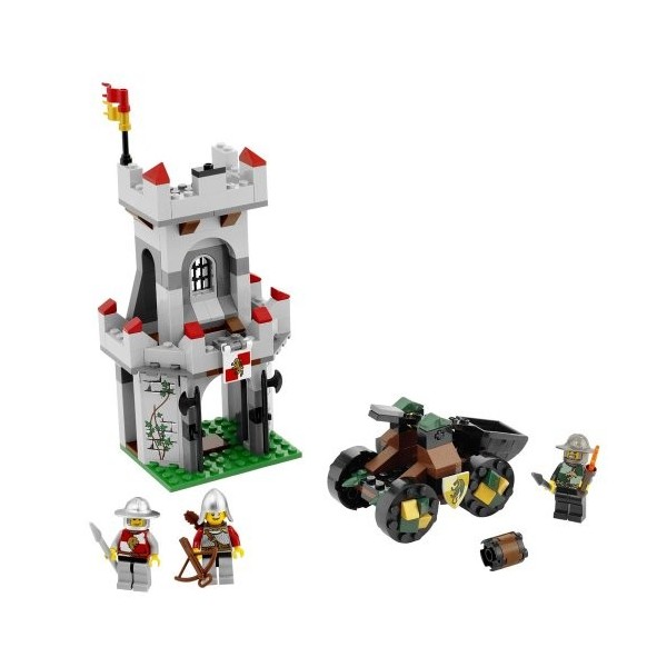 LEGO Kingdoms - 7948 - Jeu de Construction - Lattaque de La Tour de Défense
